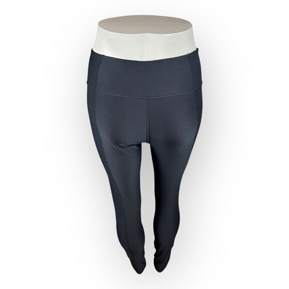 Nike Dri-Fit Women’s Black Mid-Rise Leggings Medium - Picture 3 of 7